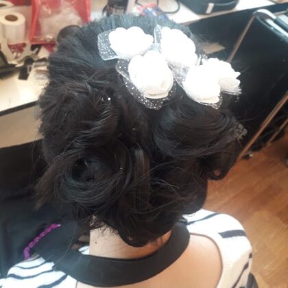 Практические занятия у парикмахеров